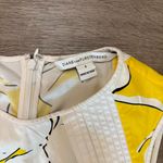 Diane Von Furstenberg  “Samantha” Yellow Floral Dress Size 8​ Photo 5