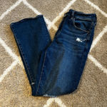 American Eagle  High Rise Skinny Kick Distressed Jeans size 8R Photo 0