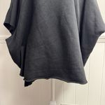 Frank & Eileen Audrey Funnel Neck Capelet Triple Fleece One Size OS Black Photo 5