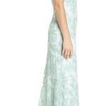 Tadashi Shoji June Embroidery Lace Gown Photo 2