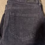 American Eagle AE NWOT Charcoal Corduroy Mom fit Photo 1
