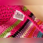 Tach Clothing Donna Hand knit Crochet Top Size M NWT Square Neck Y2K Hippie Size M Photo 6