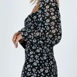 Princess Polly DELANEY LONG SLEEVE MINI DRESS BLACK size 10 nwot Photo 4