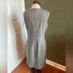 Ann Taylor gray fully lined wool blend sleeveless dress Size 6 Photo 3
