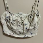 Aritzia  Sunday Best Darcy Tank Crop Floral Smocked Bustier- Size Small Photo 4