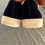 Soludos Anthropologie Velvet Llama Embroidered Sneaker Navy. Size 7.5. Photo 5