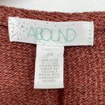 Abound NWT  Rust Knit Lightweight Open Front Cocoon Cardigan Sweater Size XS Photo 6