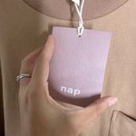 Nap loungewear‎ repose crew neck oversized tan sweatshirt 3X women's Photo 3