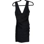 Twenty One Medium Sexy Black Fitted mini dress with bandage style tiers bodycon​ Photo 6