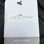 Dolfin  NWT Women's Black Scoop Neck Stretchable Aquashape One Piece Swimsuit 34 Photo 3