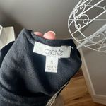 Cache  Y2k/90s Black Sweater Short Sleeve Beaded Pearl Knit Top Size S Silk Photo 2