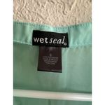 Wet Seal Sheer Pistachio Green Womens Small Babydoll‎ Top Romantic Dainty Y2K Size undefined Photo 1