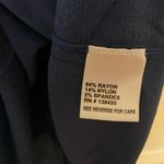 Carlisle Collection Blue short sleeve blouse with accordion sleeves Size XL Photo 4