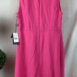 Adrianna Papell Pink Tonal Overlay Jumpsuit Dress NEW 6 Photo 3