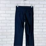 Good American Compression Shine Straight Crop Pants in Black 001 Size 4/27 Photo 6