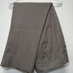 Jones New York  Signature Pants Sz 14 Brown White Stripe Capri Photo 0