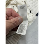 Lucky Brand Womans Long Sleeve Pullover Sweater Cut Outs Large White NWT Photo 5