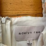 Adelyn Rae  White Floral Dress Size Large Photo 1