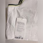 Lululemon NWT Varsity Scooped Tennis Tank Top B/C Cup White Yellow True Navy 12 Photo 9