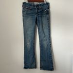 Ariat Real Denim Bootcut Jeans Medium Wash Embellished Pockets Womens Size 28L Photo 1