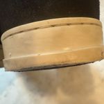 P448  Skate Boster High Top Sneakers Size 38 US 8-8.5 Black Leather Lace Up Photo 6