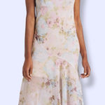 WAYF  Womens Rendezvous Cowl Neck Slip Midi Dress Photo 0