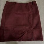 Rainbow Sandals Rainbow Deep Burgundy Mini Skirt Photo 0