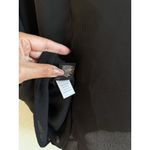 Torrid Georgette Lace Inset Blouse Black Chiffon Short Sleeve Top High Neck 2X Photo 13