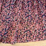 Torrid  Women's‎ 1X Floral Smocked Tube Top Boho Strapless Pink Blue Festival Photo 1