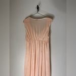 Diane Von Furstenberg vintage diane‎ von furstenberg Peach Nylon Ling Night Gown Size Medium Photo 5