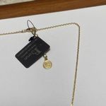 Elements Borun NWT Necklace Gold Tone / Purple Swarovski Adjustable Length Photo 1