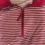 Pilcro Anthropologie striped quarter zip sweatshirt Photo 1