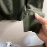 Gap Forrest Green Wool Blend V-Neck Lightweight Sweater Photo 5