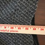 Talbots Vintage 100% Wool Lined Pants Lined Size 14 Black Textured Side Zip Photo 8