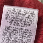 Juicy Couture VTG Y2K Terry Red Track Jacket Couture Conquers All Medium Hood Photo 6