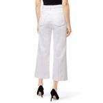 J Brand Joan High Waist Crop Wide Leg Trouser in White Size 30 Photo 1