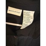 White Stag  Black Button Down Shirt Ladies Size‎ S (4/6) 3/4 Sleeve Photo 2