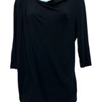 Dries Van Noten Dries Van Noten Modal Black Scoop Neck minimalist capsule luxury top XS Photo 0