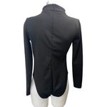 ZARA  Women's Black Turtleneck Long Sleeve Ruched T Shirt Bodysuit Top Size M Photo 1
