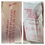 American Vintage Vintage Gilead USA long sleeveless nightgown lace satin in cream size medium Photo 11