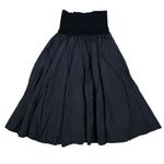 Baik Baik Honolulu Black High Waist Full Skirt Convertible Tube Dress XL Boho Photo 2