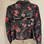 Paco Rabanne floral jacket EUC Black Photo 2