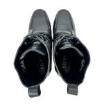 Ralph Lauren Lauren Zera Leather Lace Up Ankle Boots Black Buckle Womens Size 7B Photo 11