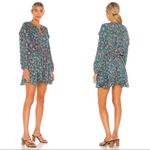Free People  Flower Fields Emerald Combo Dress Photo 5