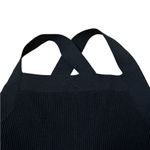 Babaton Aritzia |  Sculpt Knit Crop Tank Top Size Small Black Photo 2