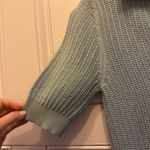 White + Warren organic cotton/ cashmere mesh sweater Photo 5