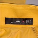 RLX Ralph Lauren Women Yellow Golf Athletic Wicking Pullover Quarter Zip Shirt S Photo 8