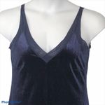 Romeo + Juliet Couture Navy Velvet Maxi Slip Gown Medium NWT Photo 8