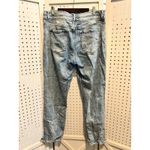 KanCan Jeans Women's Size 15/31 Acid Wash‎ Distressed Hem Denim Blue Photo 4