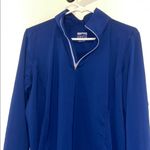 Orvis  Women's Royal Blue Long Sleeve technical quarter zip sz M Photo 1